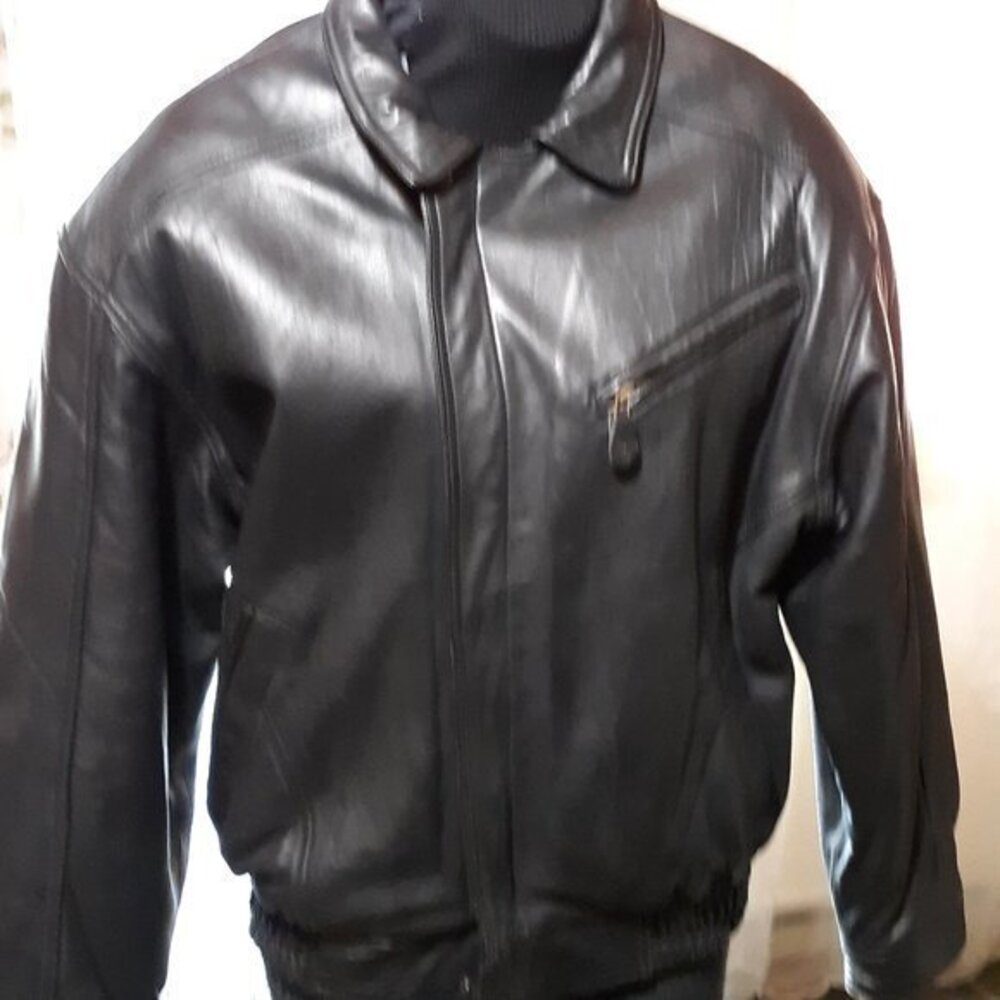 Vintage Leather Jacket by IOU Leather Collection